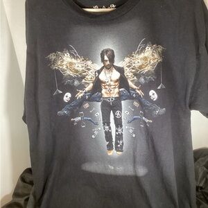 Criss Angel Black Graphic Men's Tee
